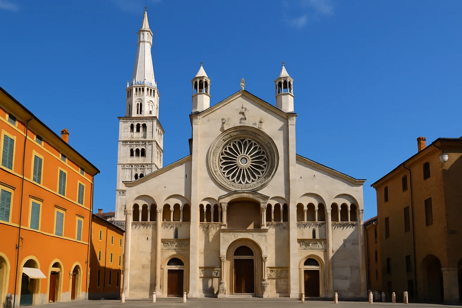 Panorama della città di Modena, centro storico ricco di arte, cultura e tradizioni emiliane