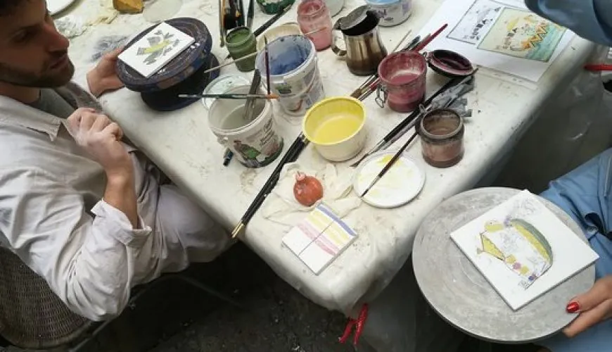 Laboratorio Privato di Ceramica Vietrese: Tornio e Decorazione a Vietri sul Mare